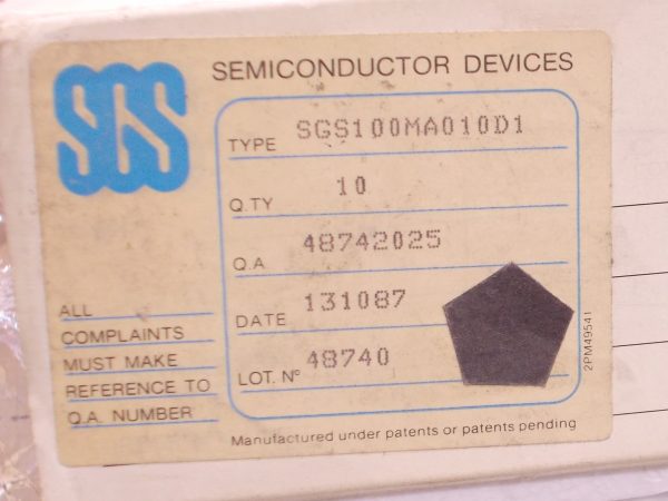100MA010D1 TO-240 - Image 3